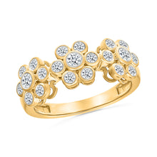 Floral Bloom Diamond Ring