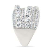 Zig Zag Gold & Diamond Ring