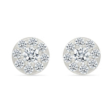 Dazzling Gold & Diamond Studs