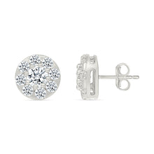 Dazzling Gold & Diamond Studs