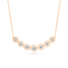 Twisted Diamond Necklace