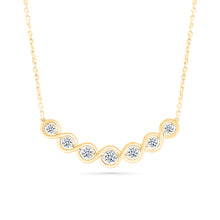 Twisted Diamond Necklace