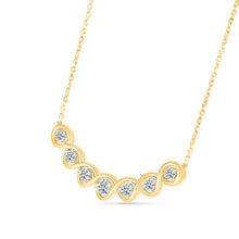 Twisted Diamond Necklace