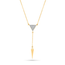 Triad Gold and Diamond Necklace