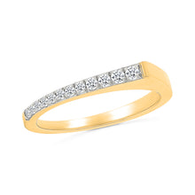 Revival Stackable Gold & Diamond Ring