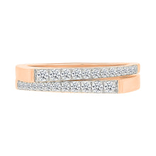 Revival Stackable Gold & Diamond Ring