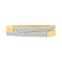 Revival Stackable Gold & Diamond Ring