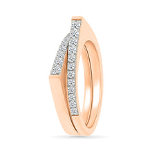 Revival Stackable Gold & Diamond Ring
