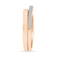 Revival Stackable Gold & Diamond Ring