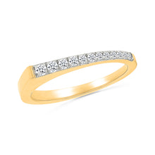 Revival Stackable Gold & Diamond Ring