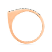 Revival Stackable Gold & Diamond Ring