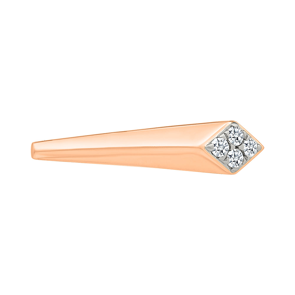 Heartfelt Gold & Diamond Ring