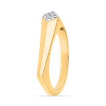 Heartfelt Gold & Diamond Ring