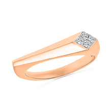 Heartfelt Gold & Diamond Ring