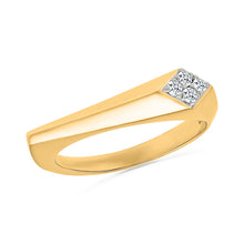 Heartfelt Gold & Diamond Ring
