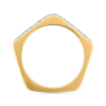 Minimalist Sparkling Diamond Ring