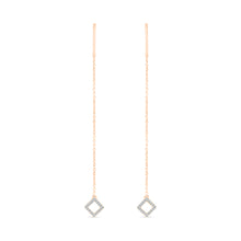 Flawless Gold & Diamond Drop Earrings