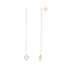 Flawless Gold & Diamond Drop Earrings