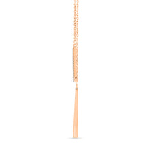 Modern Diamond Bar Necklace