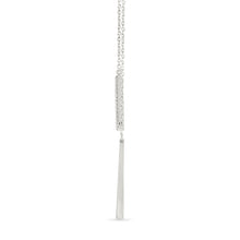 Modern Diamond Bar Necklace