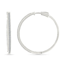 Orbs Gold & Diamond Hoop Earrings