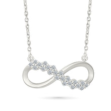 Gleam Infinity Gold & Diamond Necklace