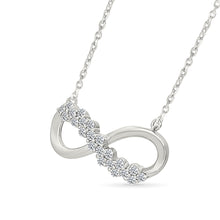 Gleam Infinity Gold & Diamond Necklace