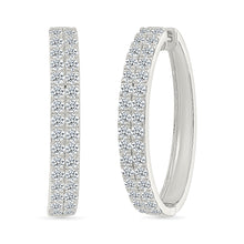 Dangle Elegant Linear Gold & Diamond Earrings