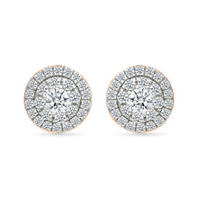 Sivan Gold & Diamond Stud Earrings