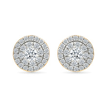 Sivan Gold & Diamond Stud Earrings