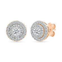 Sivan Gold & Diamond Stud Earrings