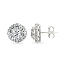 Sivan Gold & Diamond Stud Earrings