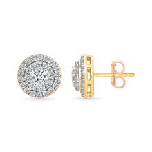 Sivan Gold & Diamond Stud Earrings