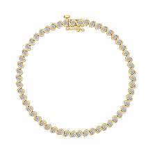 Clara Bright Gold & Diamond Bracelet