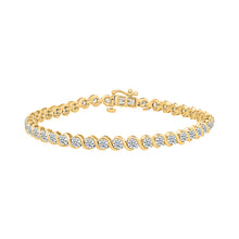 Twinkling Tapestry Diamond Spiral Bracelet
