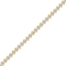 Aria Gold & Diamond Bracelet