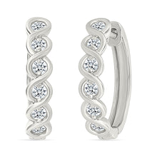 Sparkling Gold & Diamond  Earrings