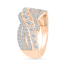 Versatile Cross line Big Bold Ring