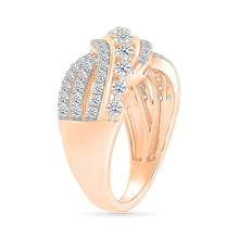 Versatile Cross line Big Bold Ring