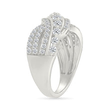 Versatile Cross line Big Bold Ring