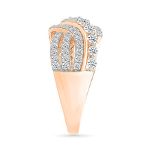 Versatile Cross line Big Bold Ring