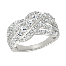 Versatile Cross line Big Bold Ring