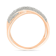 Twill Weaves Gold & Diamond Ring