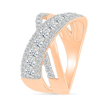 Twill Weaves Gold & Diamond Ring
