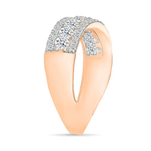 Twill Weaves Gold & Diamond Ring