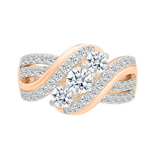 Three Stone Big Bold Ring