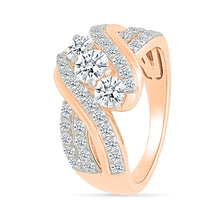 Three Stone Big Bold Ring