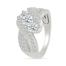 Three Stone Big Bold Ring