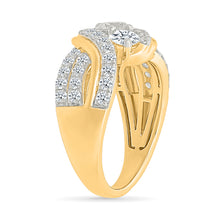 Three Stone Big Bold Ring