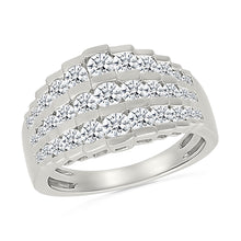 Stairway Sparkle Diamond Ring